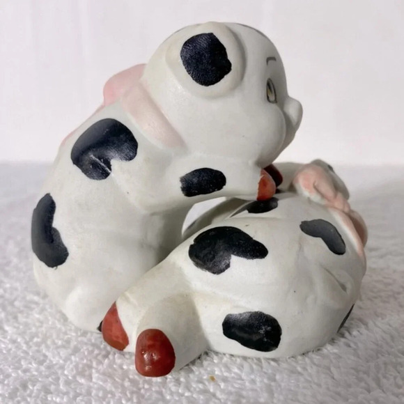 Vintage Cute Ceramic Pigs Salt & Pepper Shakers - Picture 4 of 10